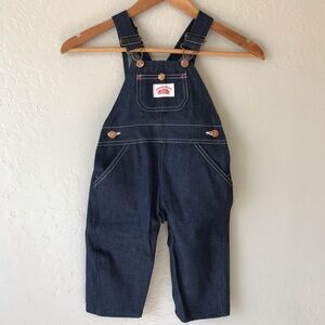 Vintage Round House Overalls Denim NWT